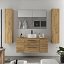Mueble de baño sobre encimera Morai Plus 2 cajones 2 puertas de Salgar